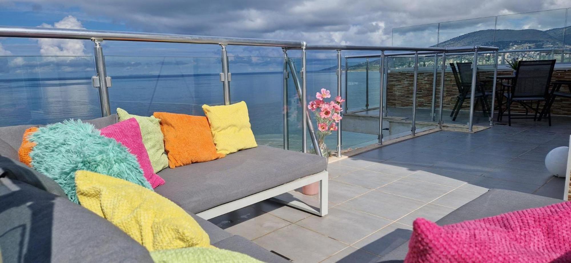Sadet'S Penthouse Saranda Leilighet Eksteriør bilde