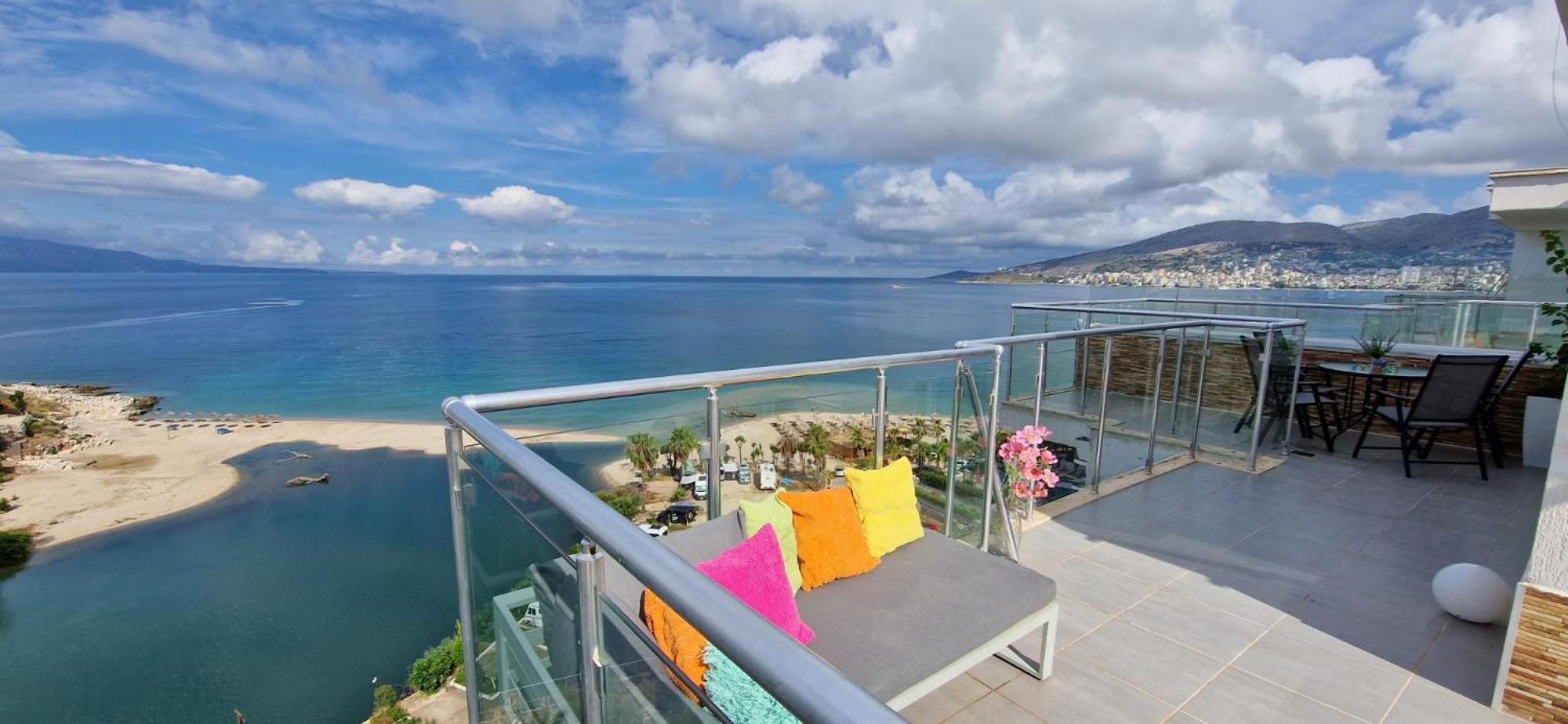 Sadet'S Penthouse Saranda Leilighet Eksteriør bilde